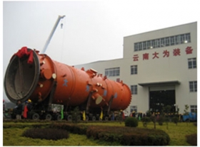 云南大为制氨分公司循环冷却塔水轮机节能改造项目
